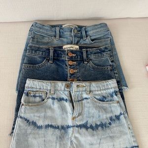 3 for the price of one! Denim skirt for kids
